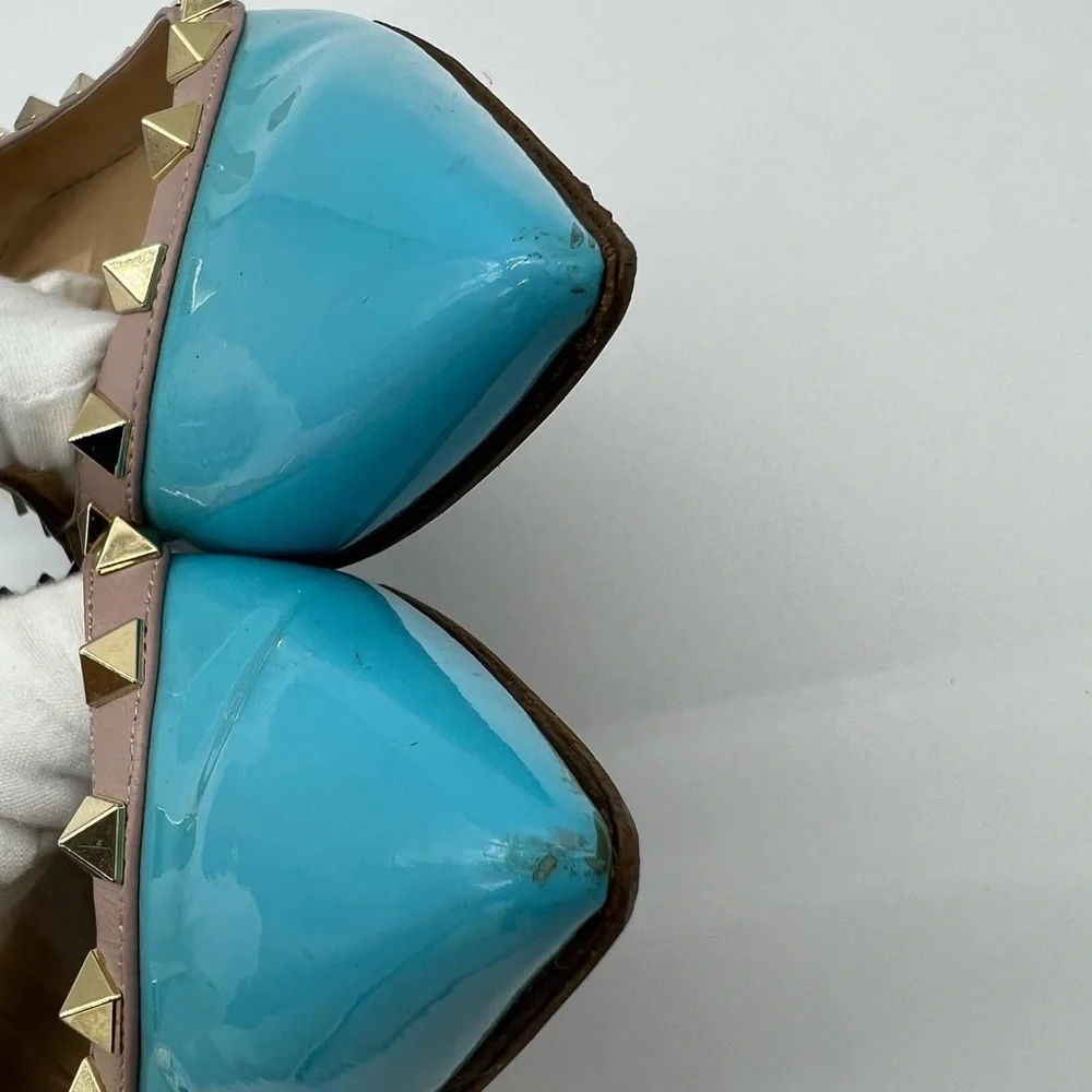 Authentic Valentino Garavani rockstud flats - Picture 8 of 10